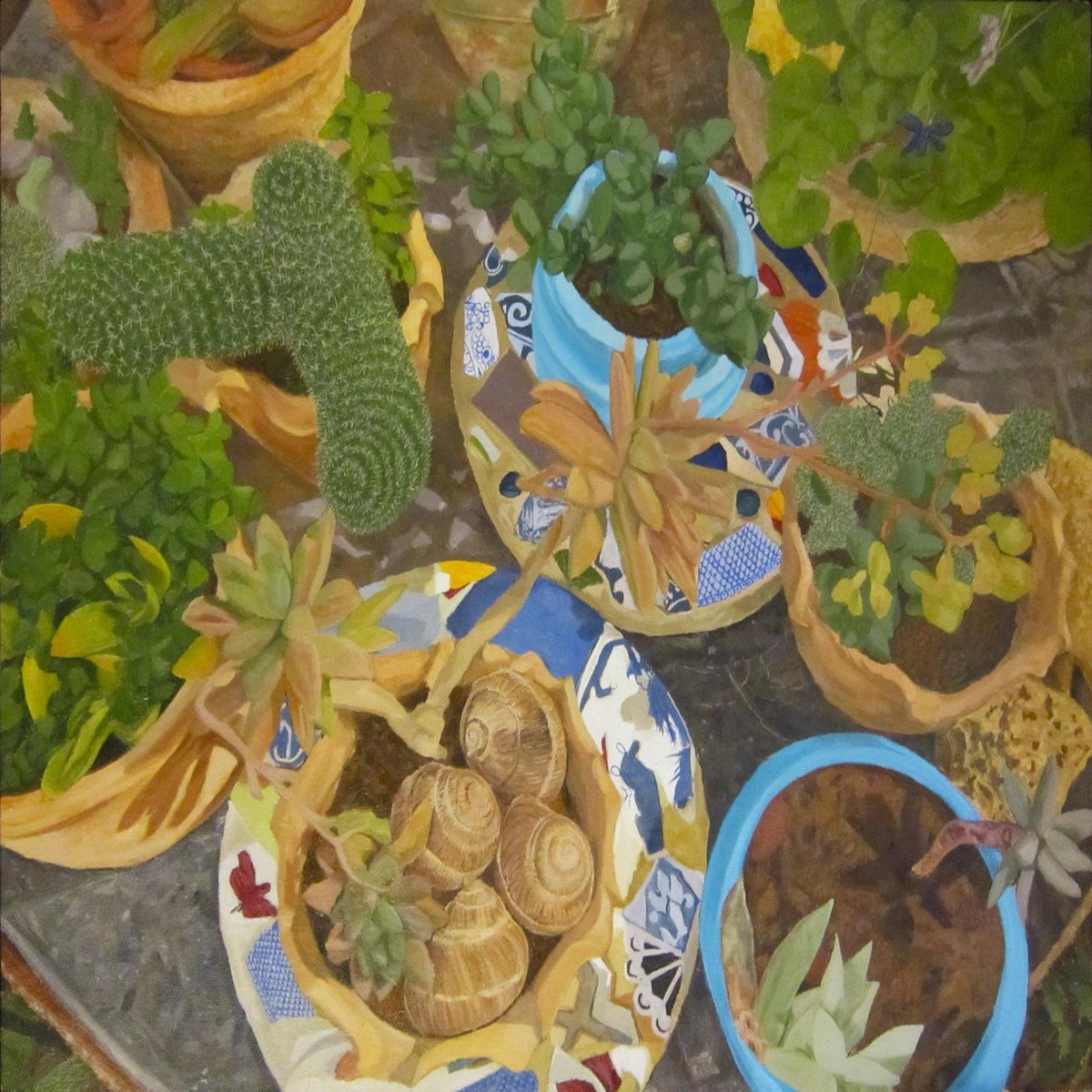 002 - Succulents and Snails