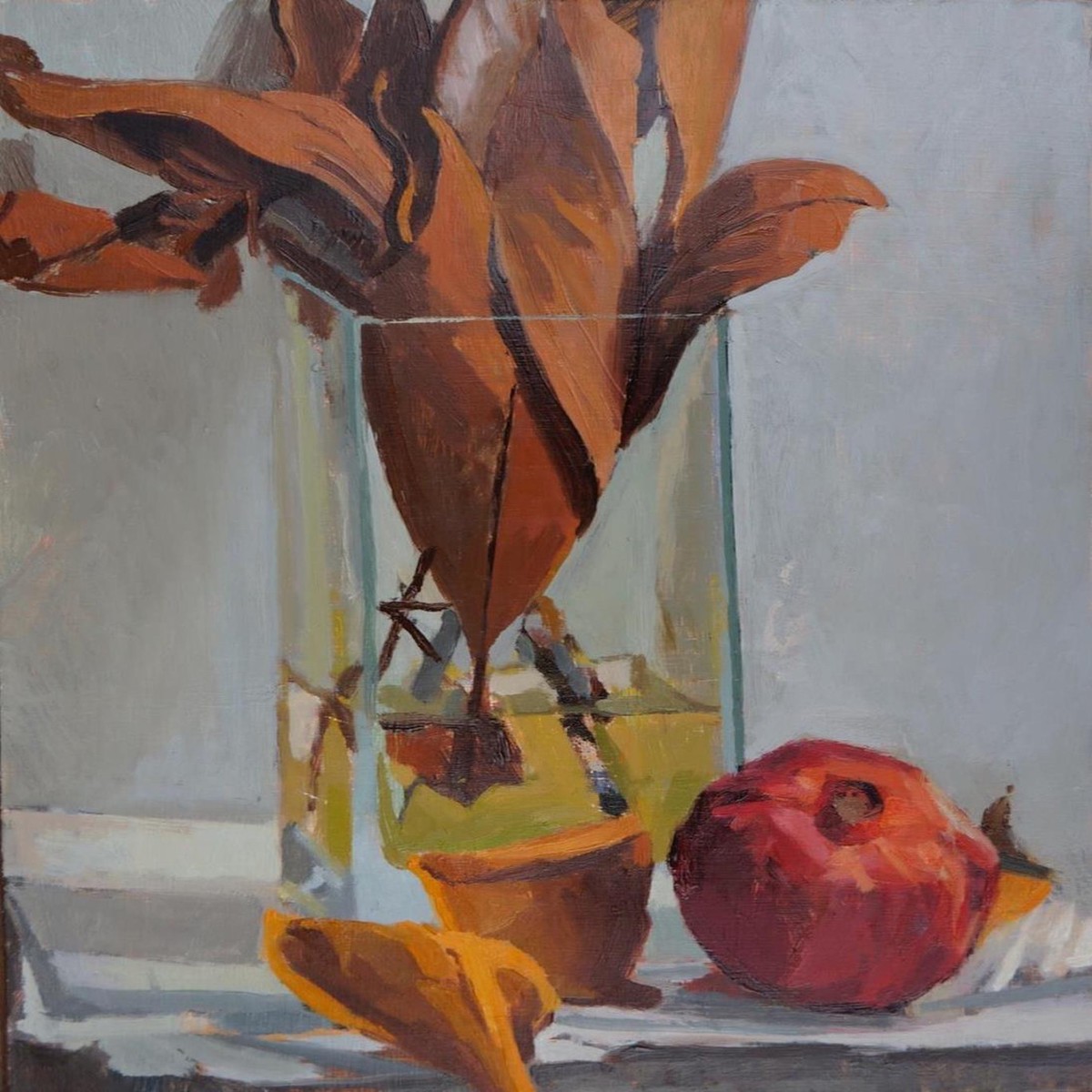 009 - Leaves and Pomegranate
