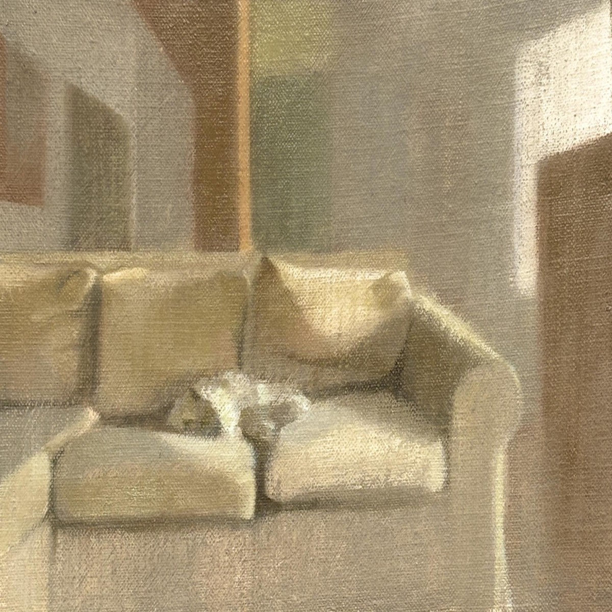 222 - Lucy on the Sofa
