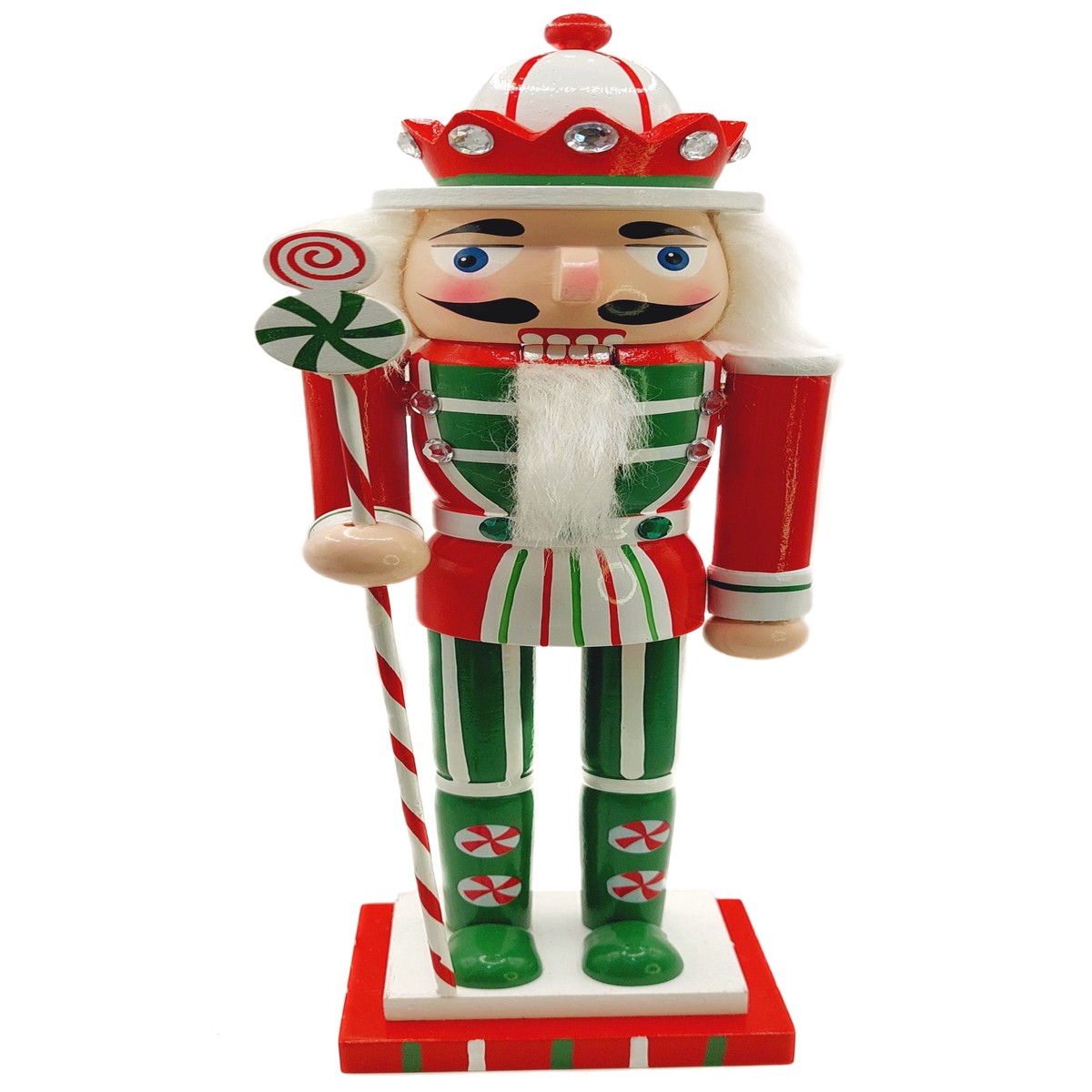 Christmas Nutcracker Wizardi Classic Wooden Festive Decoration F07M14-31-N01702D